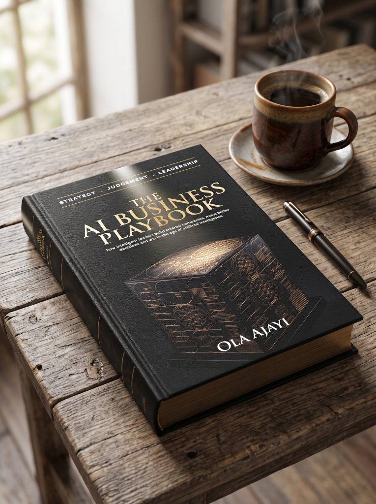ai business playbook hard cover